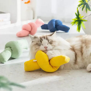 Cat Candy Twist Pillow with Catnip, Cat Toy, Paper Chewing and Grinding Teeth, Cleaning Teeth, Amusing, Artifacts