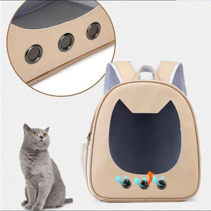 Outdoor Portable Pet Backpack, Breathable, Large Capacity, Dog Bag, Cat Accessories