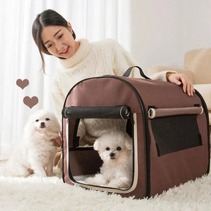 Portable Breathable Pet Car Bag, Large Dog Tent, Outdoor Delivery Room, Anti-Mosquito, Dog and Cat Accessories