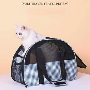 Portable Crossbody Travel Bag for Pets, Foldable Storage Bag for Cats and Dogs, Universal Cat Bag, Pet Accessories